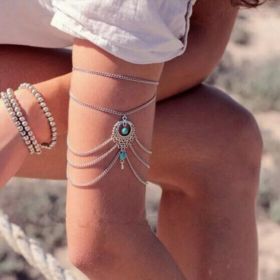 Boho Barefoot Anklet