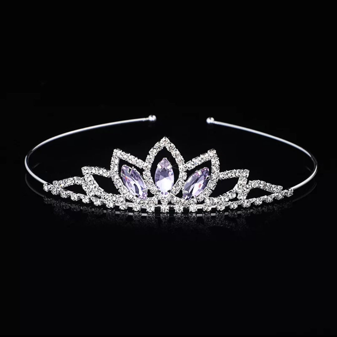 Children's Princess Coloured Lotus Tiara
