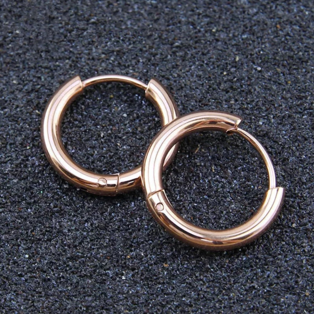 925 Sterling Silver Hoop Earrings