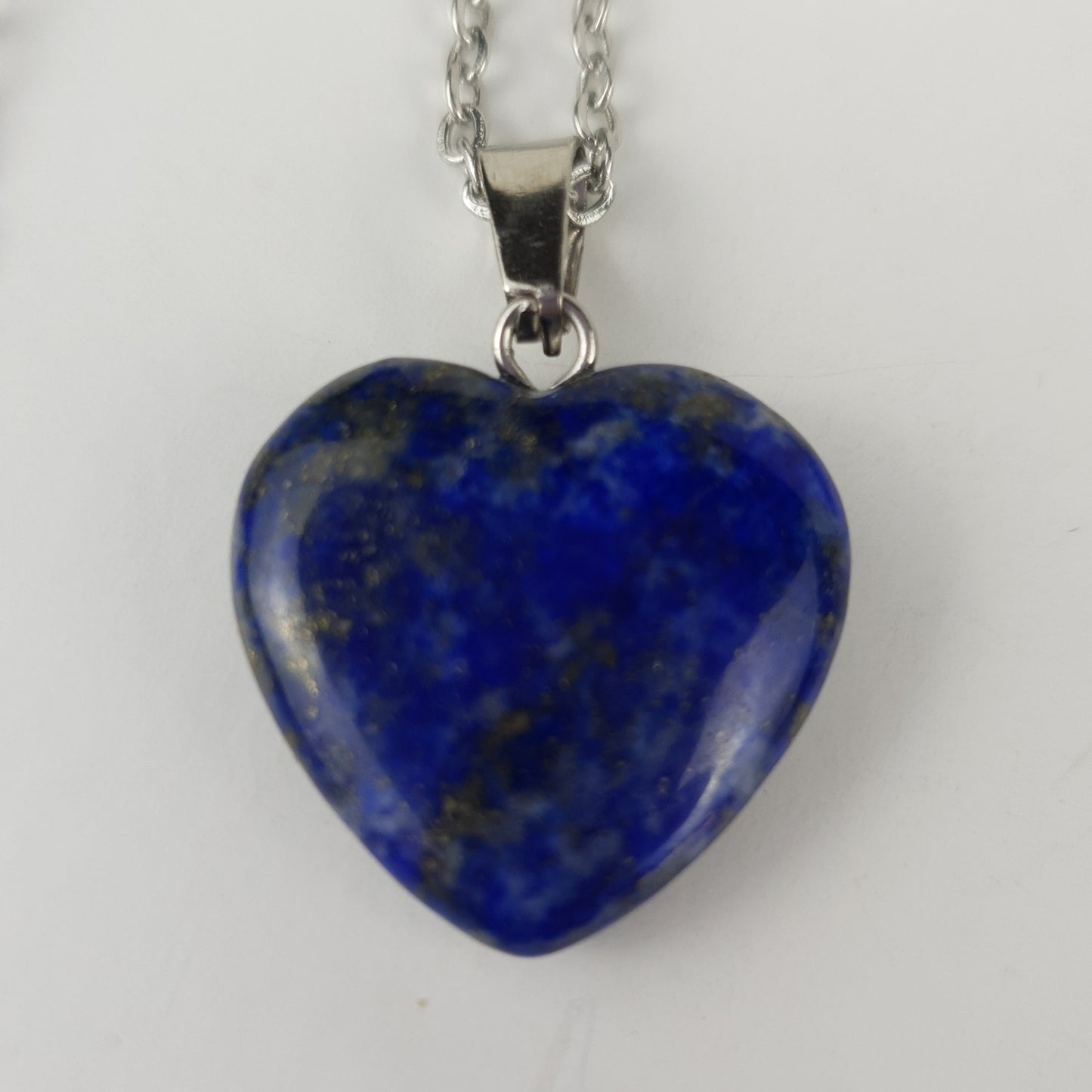 20mm Natural Heart Stone Necklace