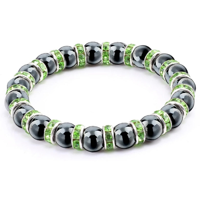 Magnetic Health Natural Hematite Beads Bracelet