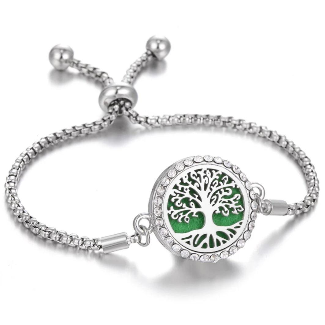 Aromatherapy Locket Bracelet