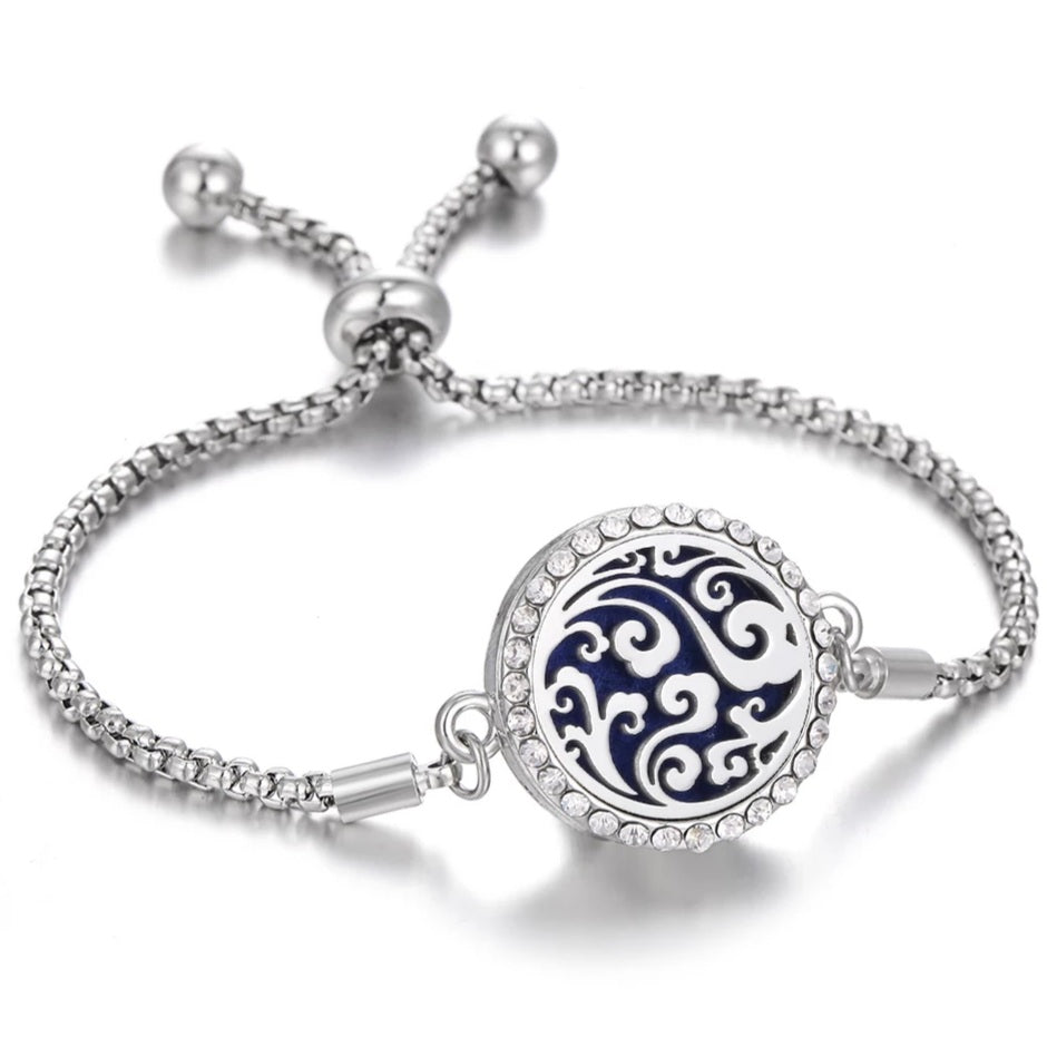 Aromatherapy Locket Bracelet