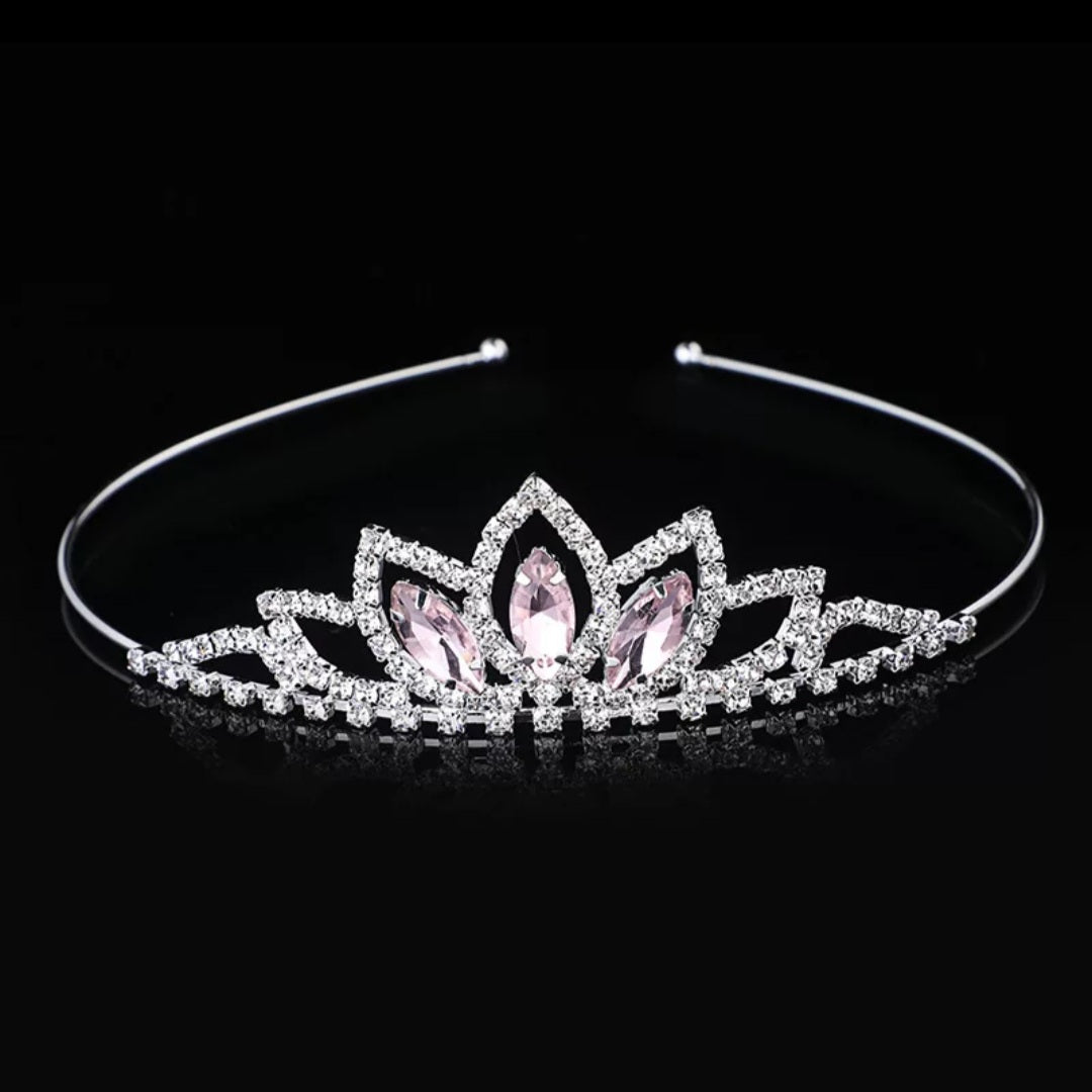 Children's Princess Coloured Lotus Tiara
