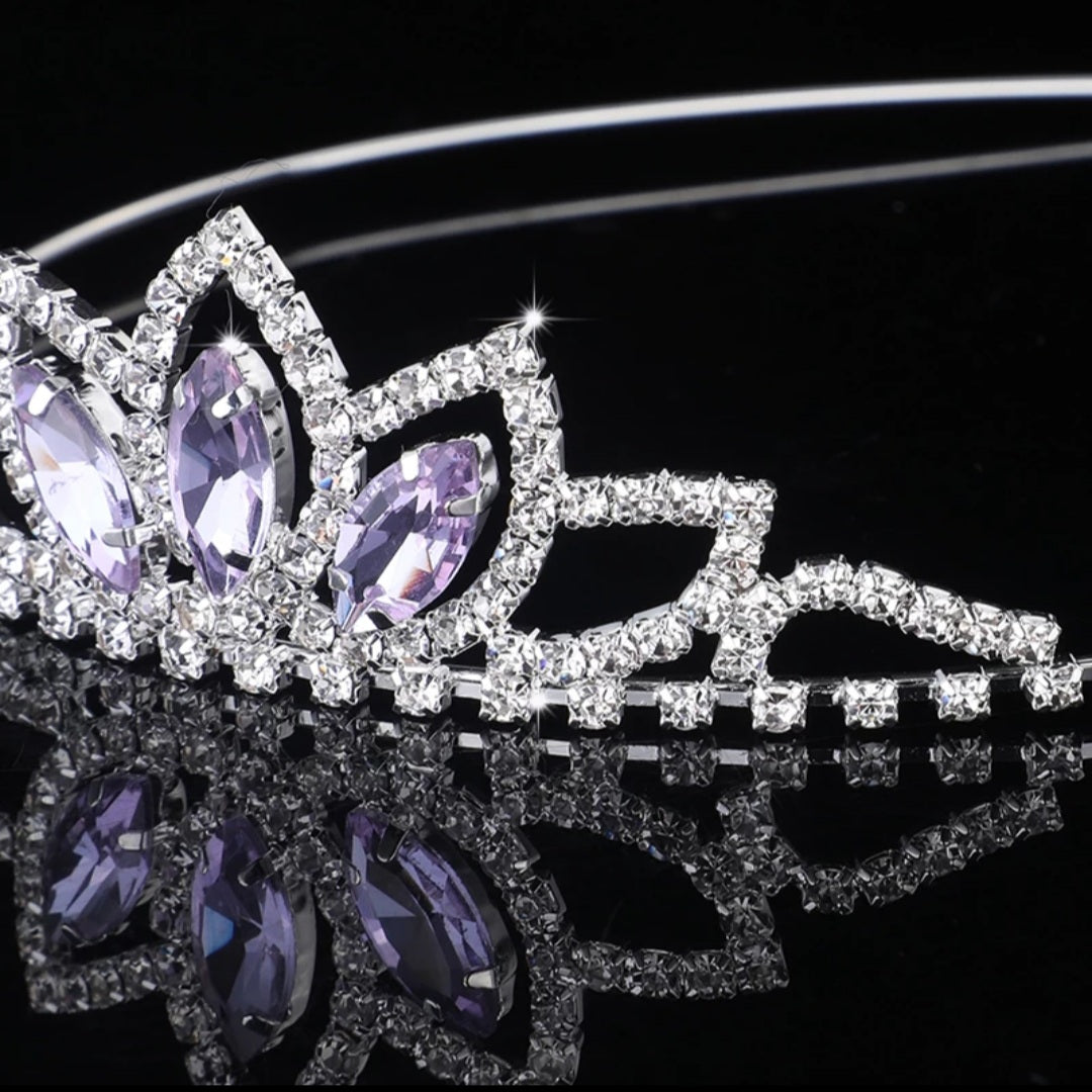 Children's Princess Coloured Lotus Tiara
