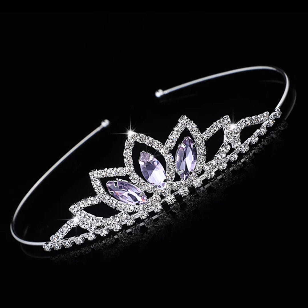 Children's Princess Coloured Lotus Tiara
