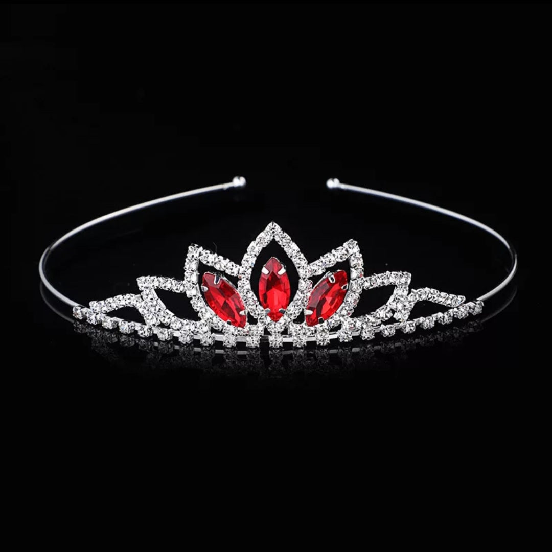 Children's Princess Coloured Lotus Tiara