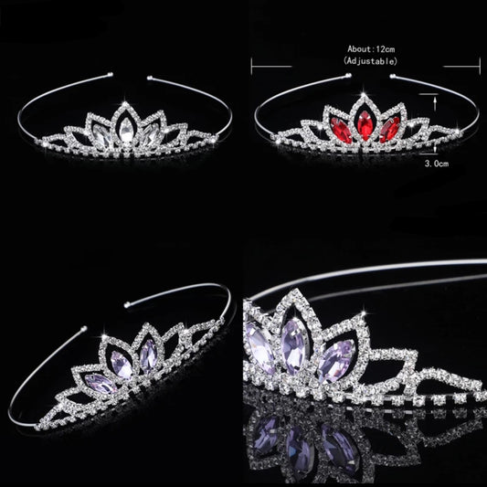 Children's Princess Coloured Lotus Tiara