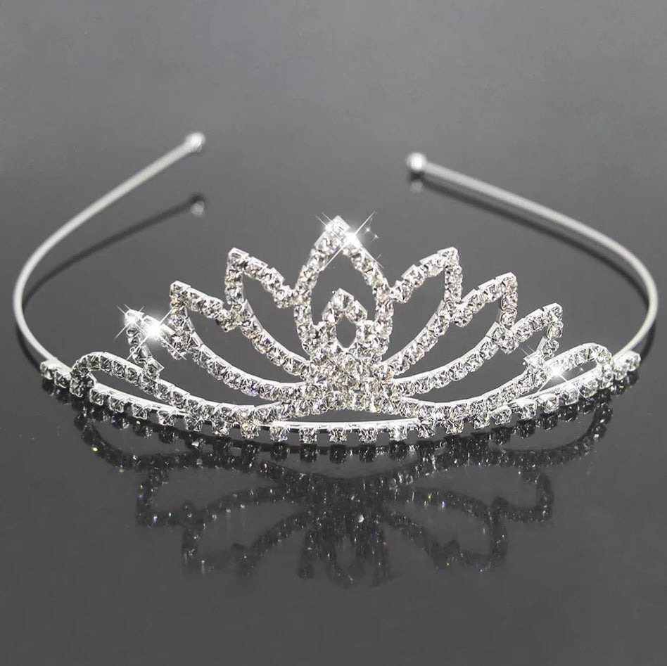 Children's Princess Large Lotus Tiara