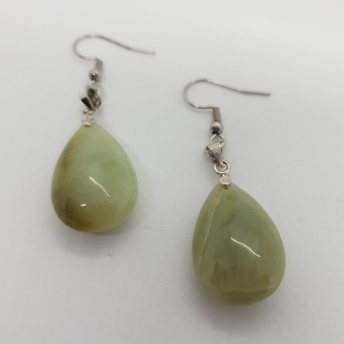 Natural Stone Water Drop Earrings