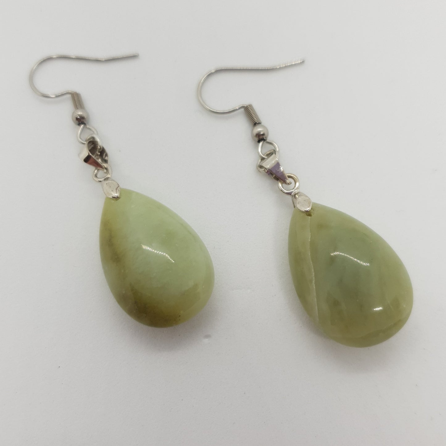 Natural Stone Water Drop Earrings