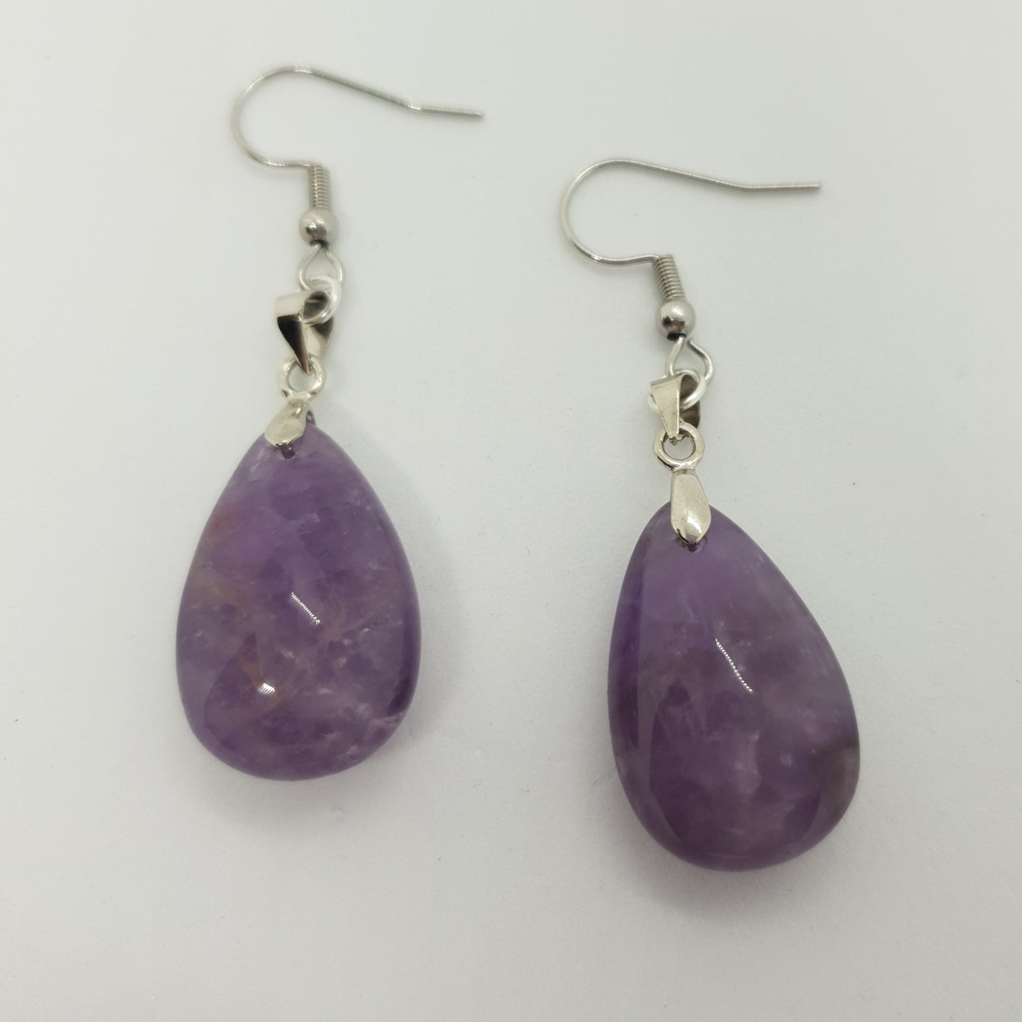 Natural Stone Water Drop Earrings