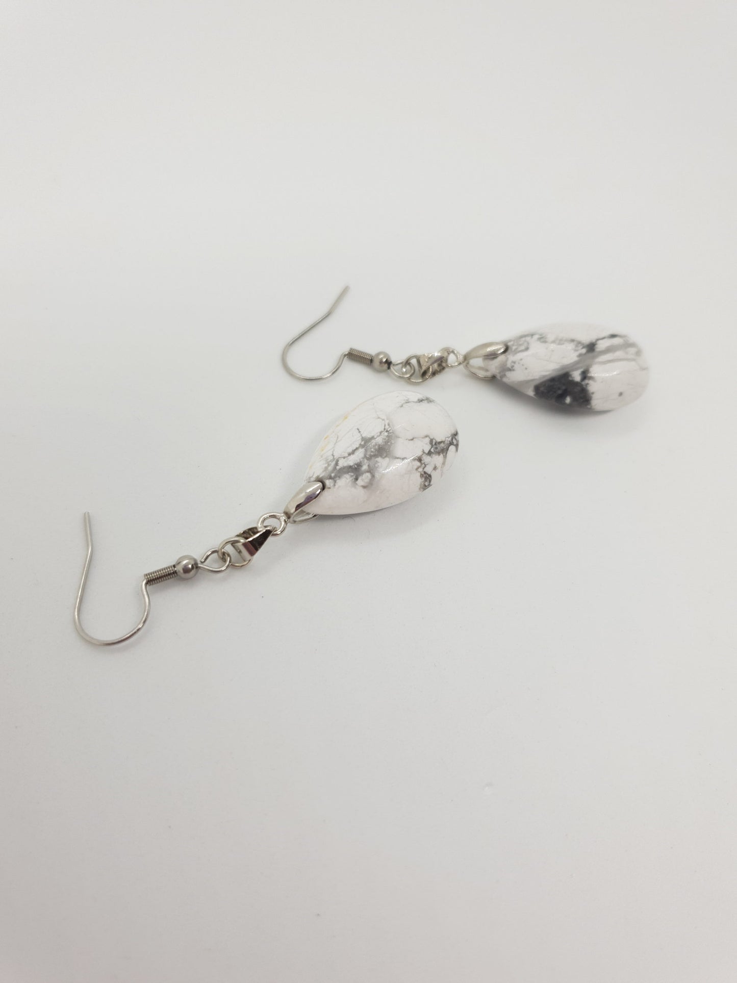 Natural Stone Water Drop Earrings