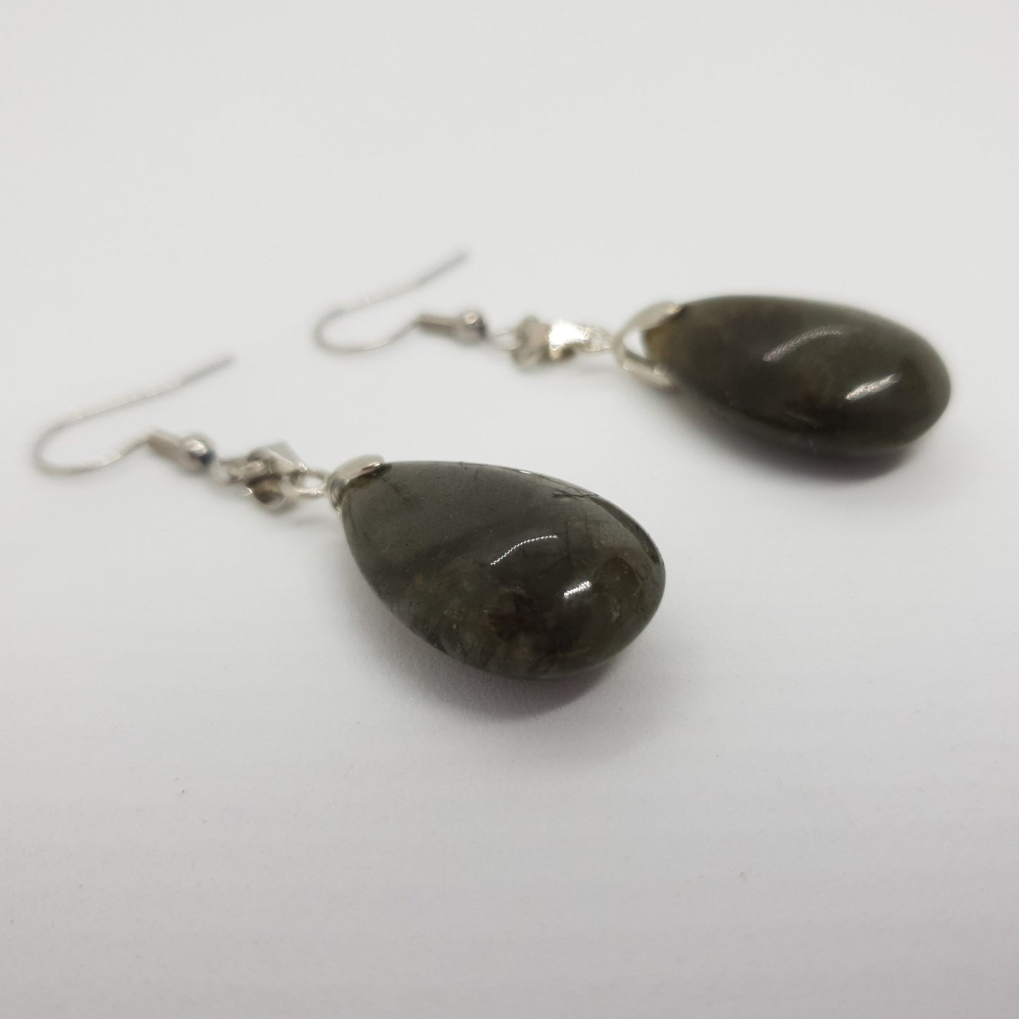 Natural Stone Water Drop Earrings