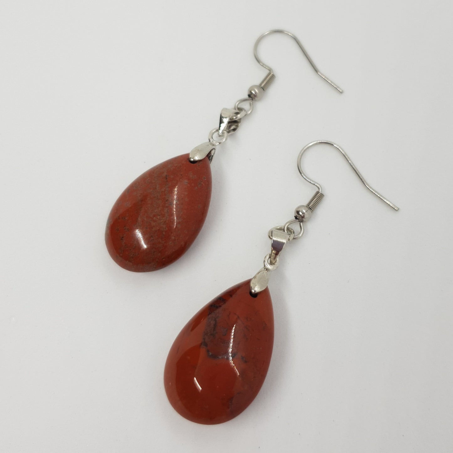 Natural Stone Water Drop Earrings