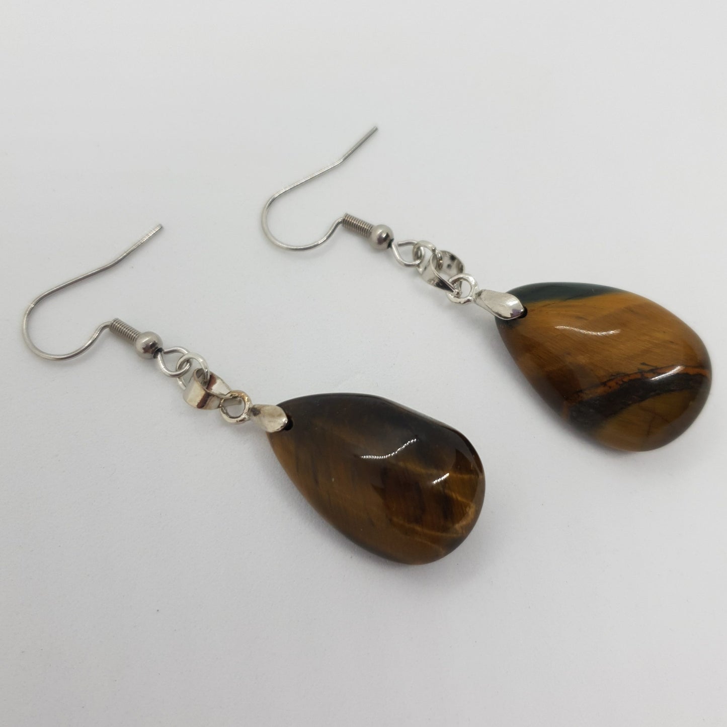 Natural Stone Water Drop Earrings