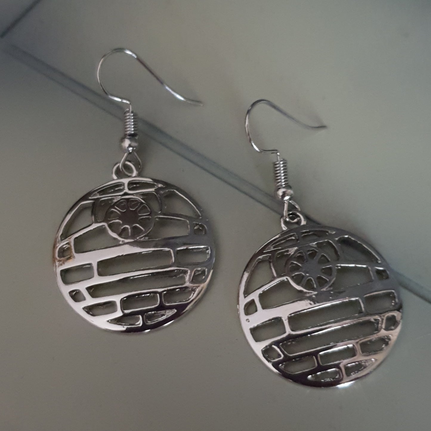 Star Wars Death Star Drop Earrings