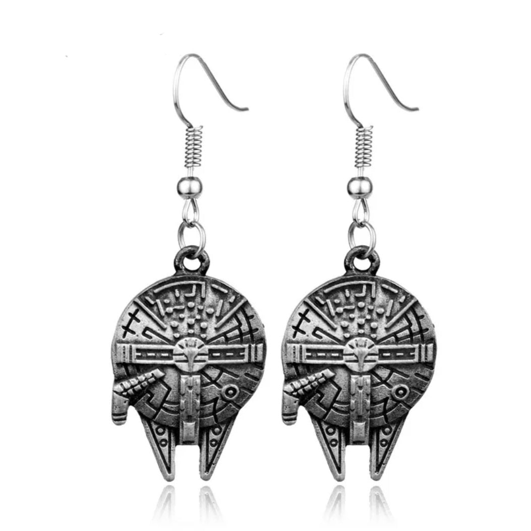 Star Wars Millennium Falcon Earrings