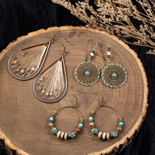 Vintage Bohemian Earrings Set