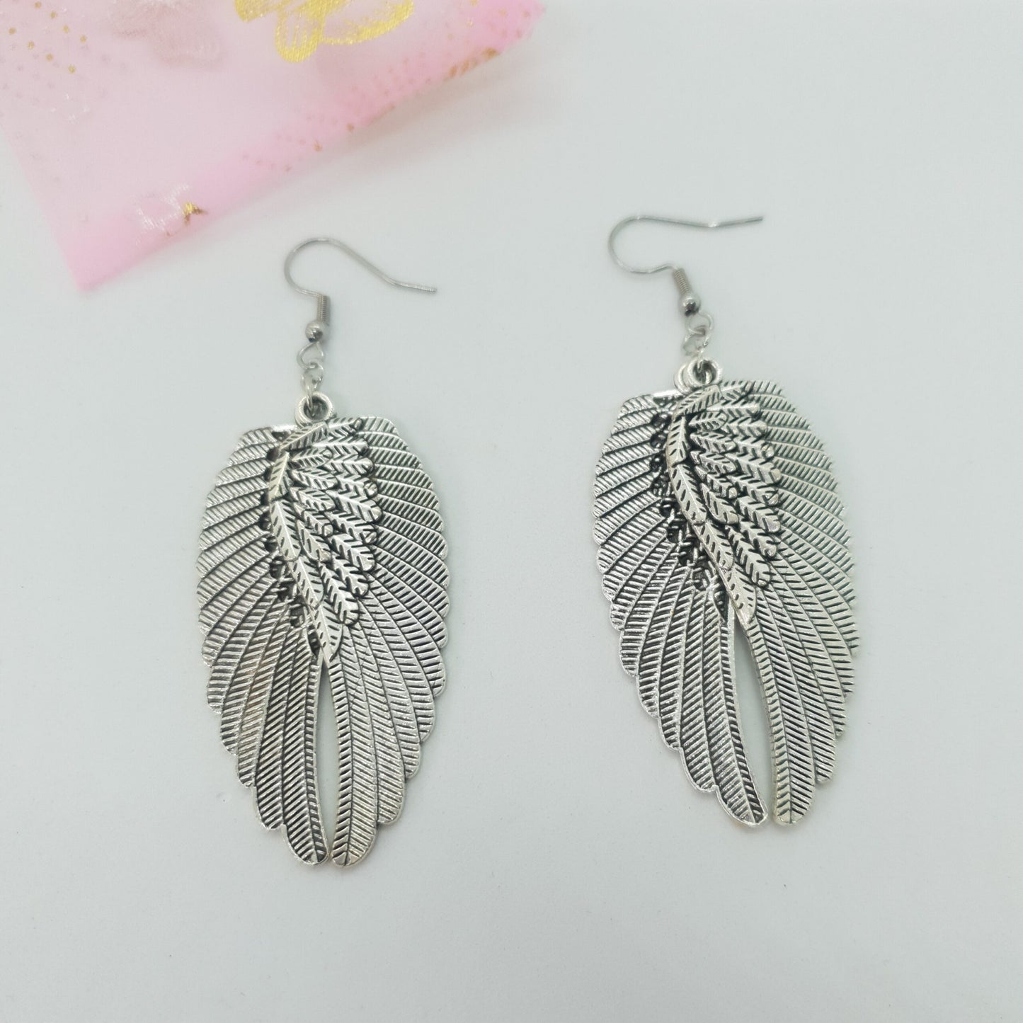 Large Angel Wings Earrings