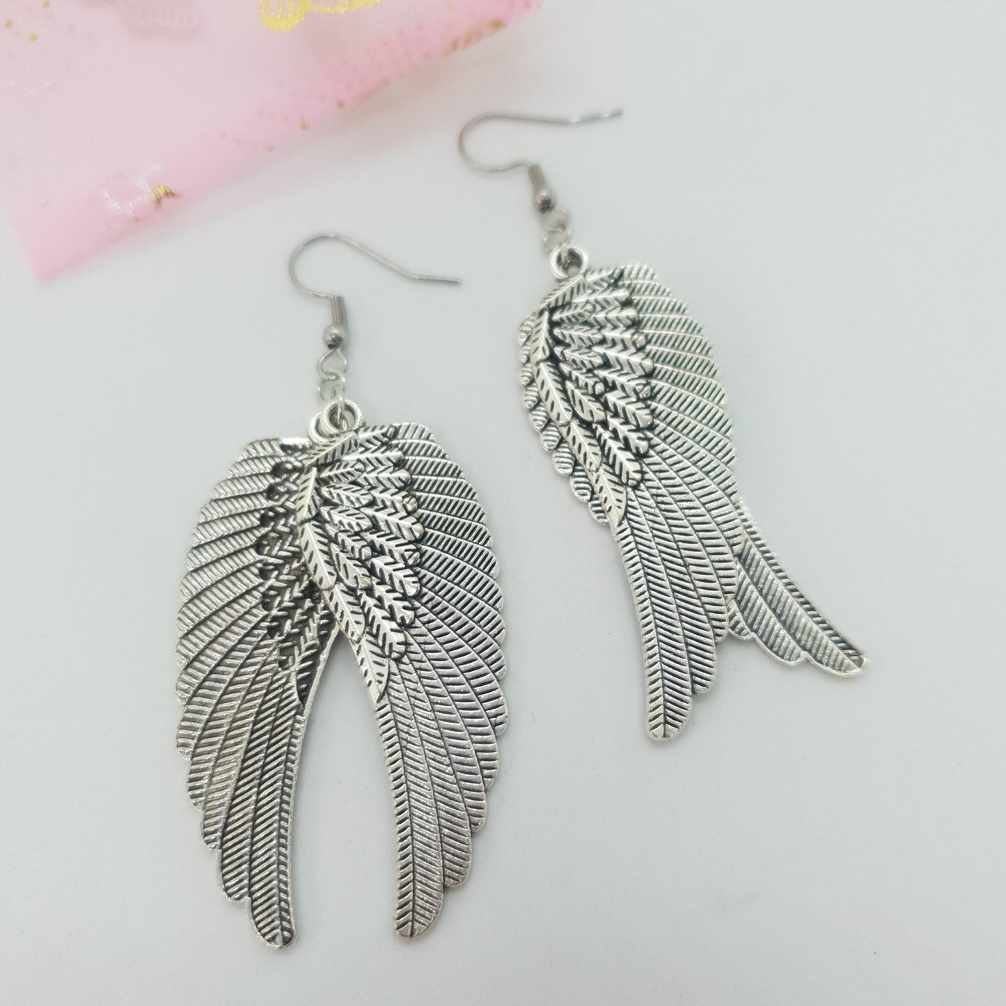 Large Angel Wings Earrings