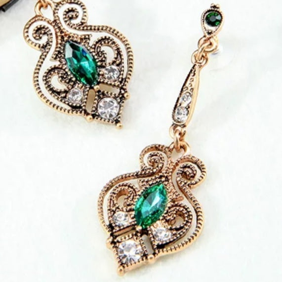 Bohemian Exquisite Crystal Drop Earrings