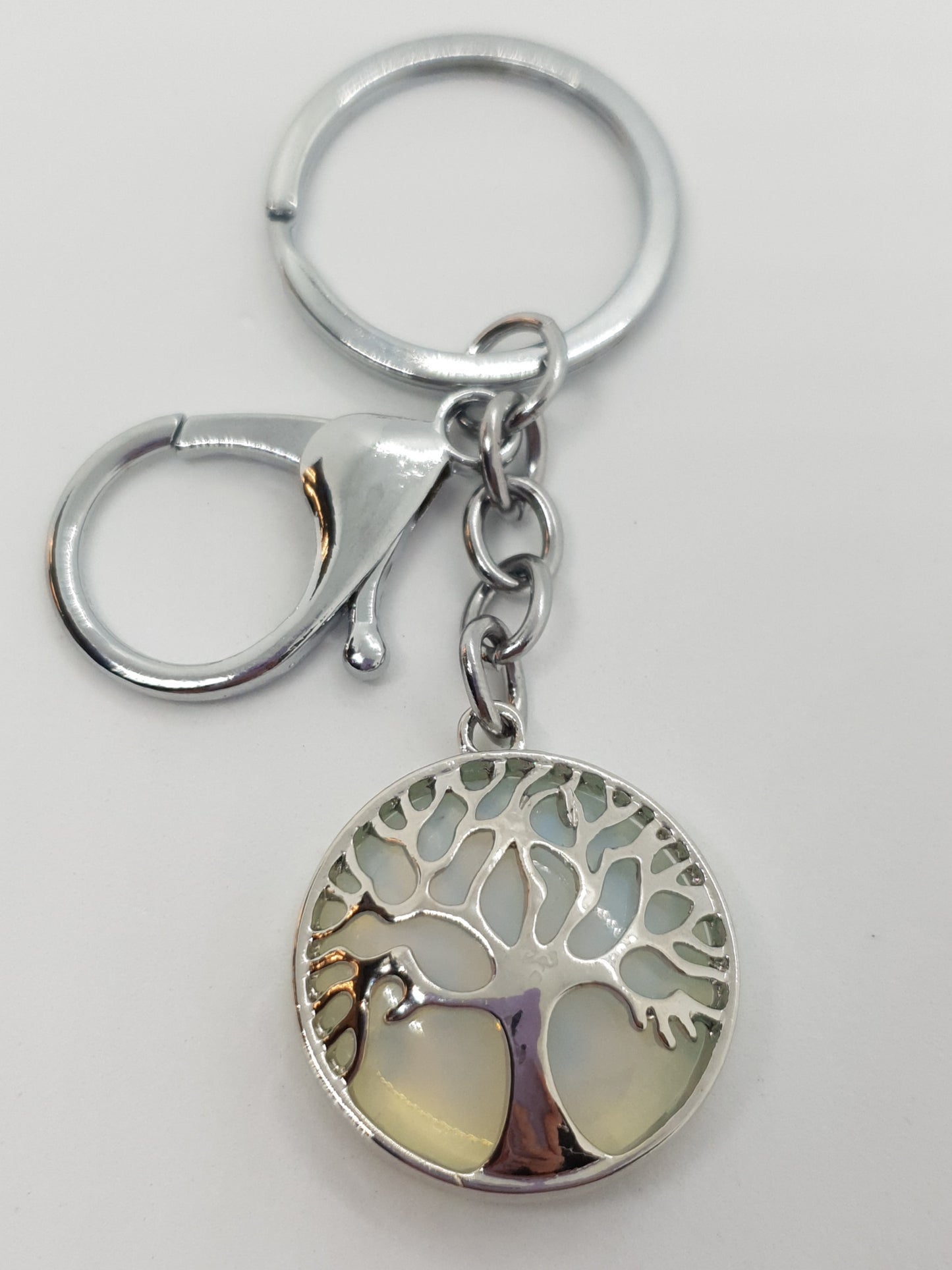 Stone Tree Of Life Keychain