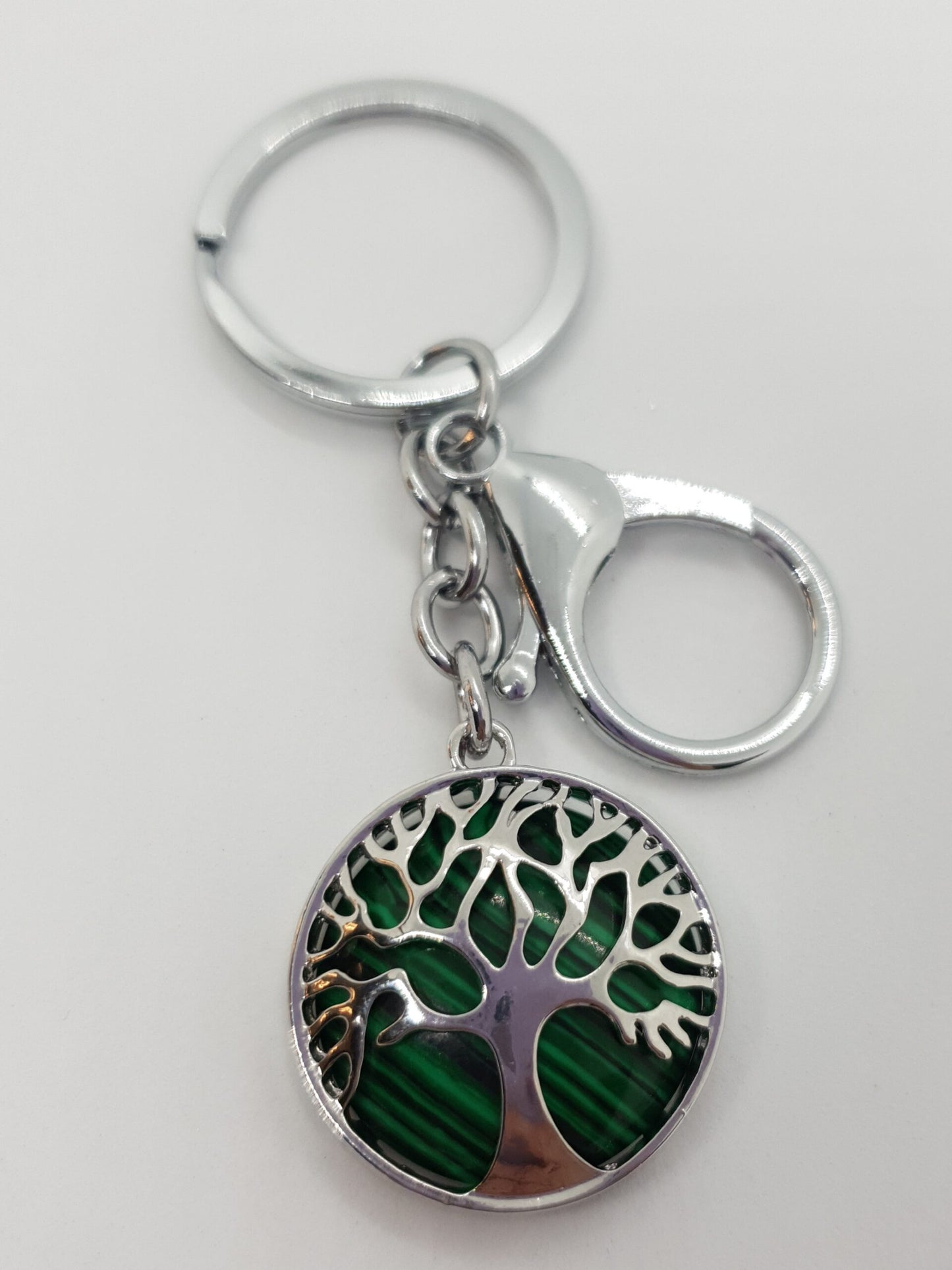 Stone Tree Of Life Keychain