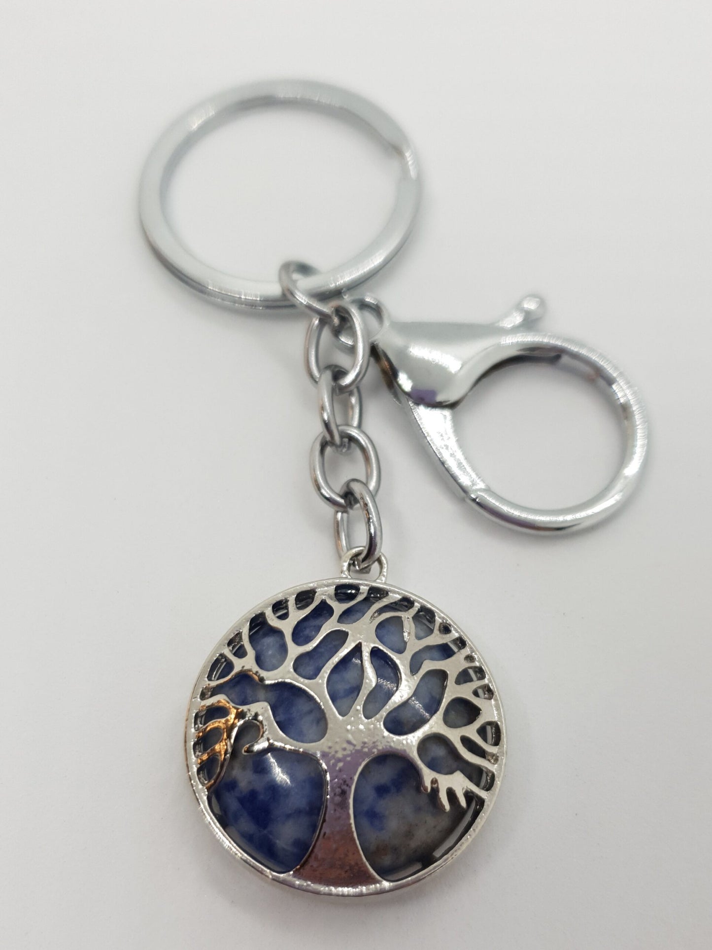 Stone Tree Of Life Keychain