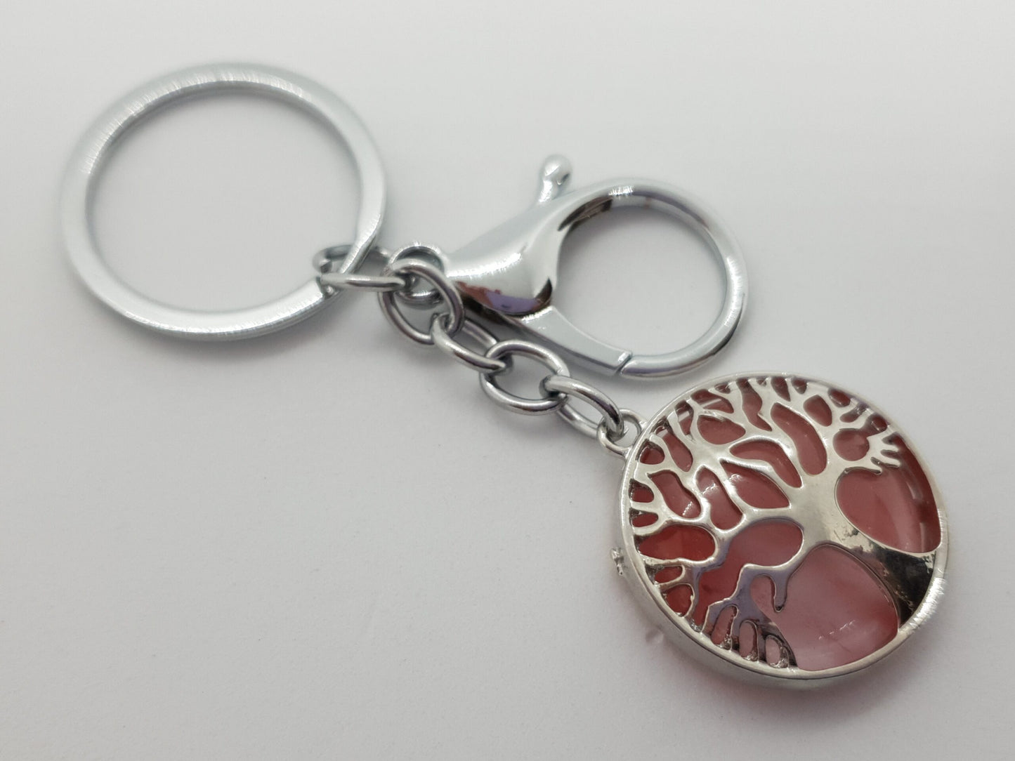 Stone Tree Of Life Keychain