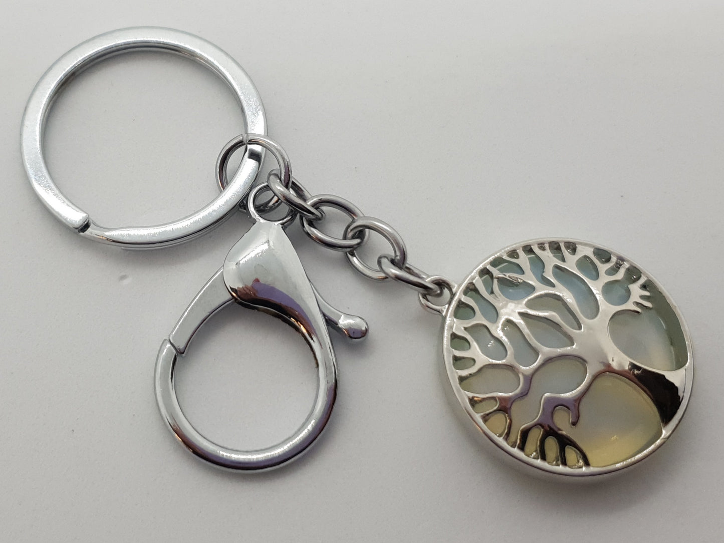 Stone Tree Of Life Keychain