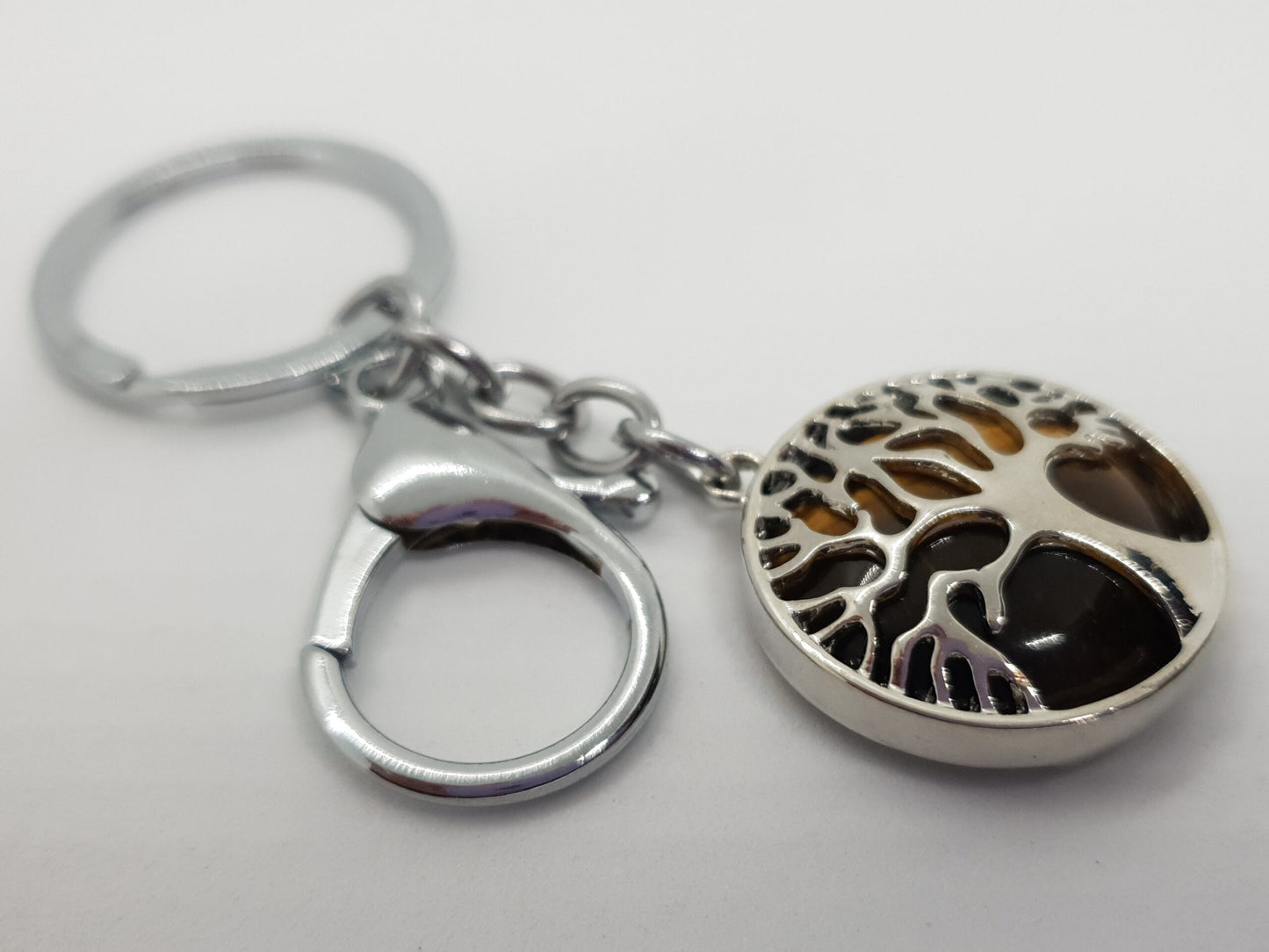 Stone Tree Of Life Keychain