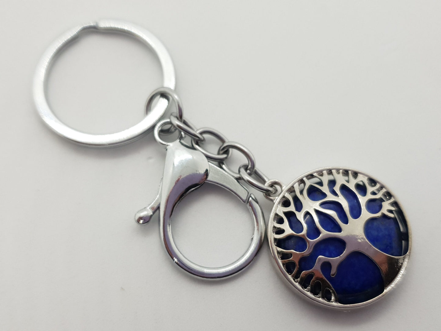 Stone Tree Of Life Keychain