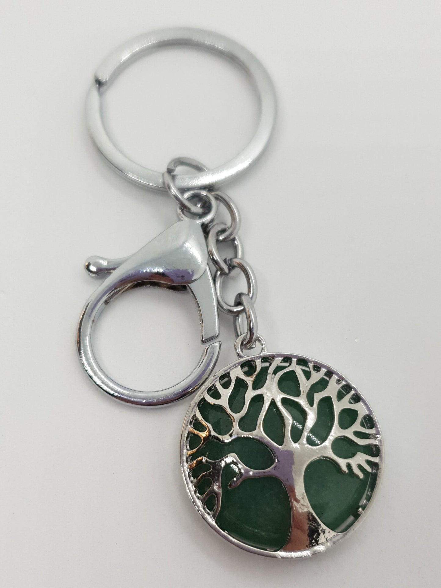 Stone Tree Of Life Keychain