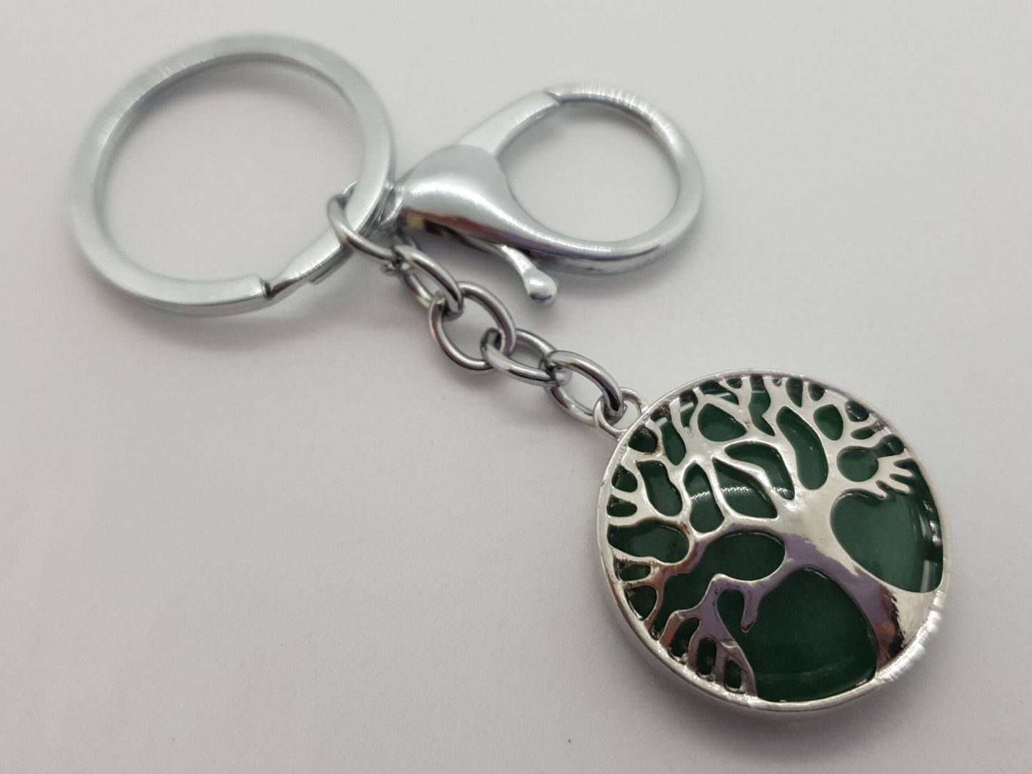 Stone Tree Of Life Keychain