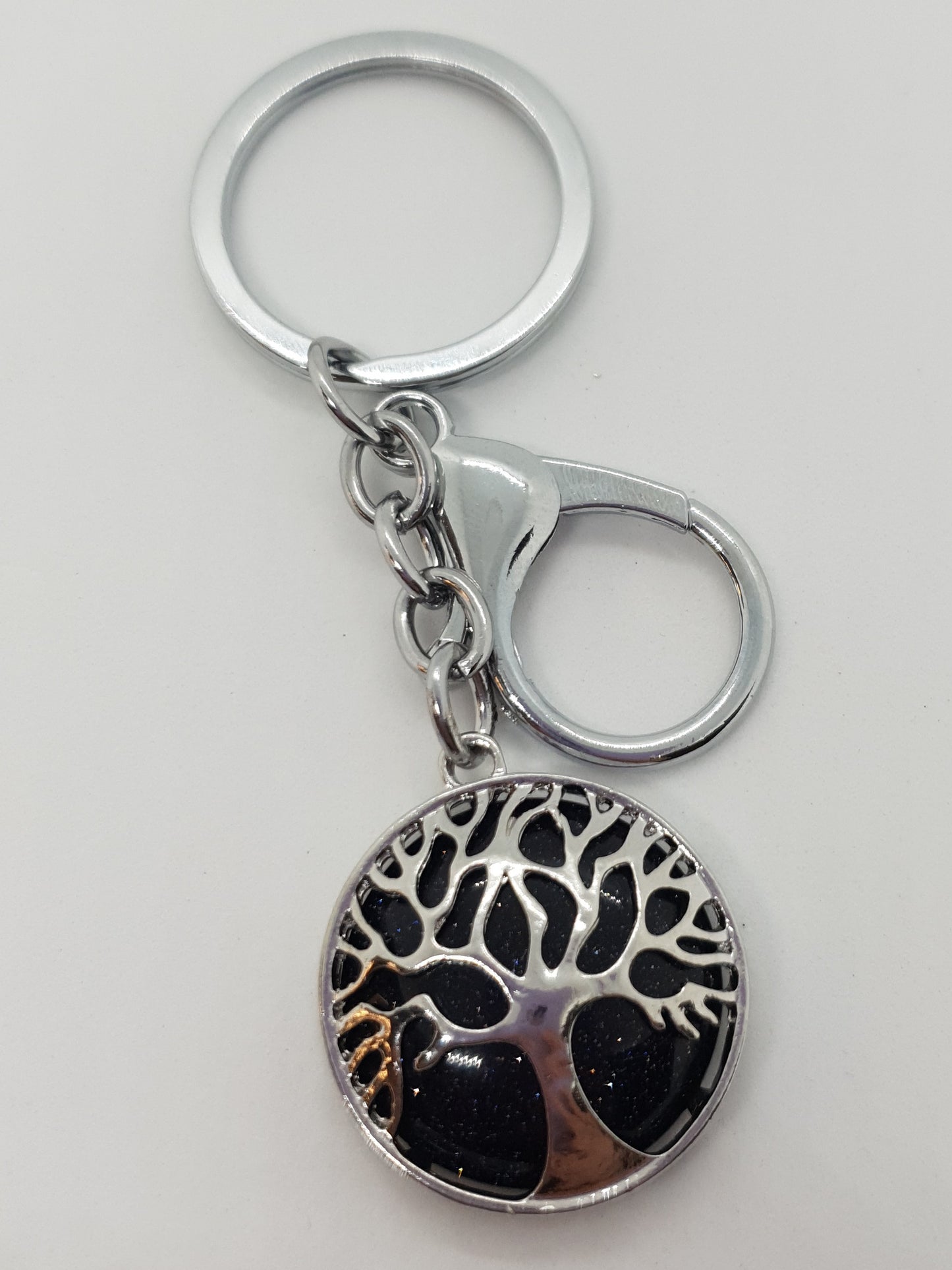 Stone Tree Of Life Keychain