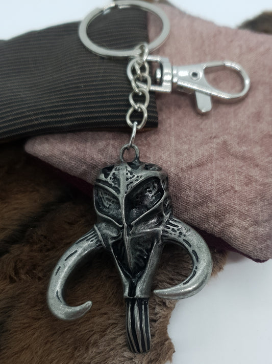 Mandalorian Mythosaur Skull Keychain