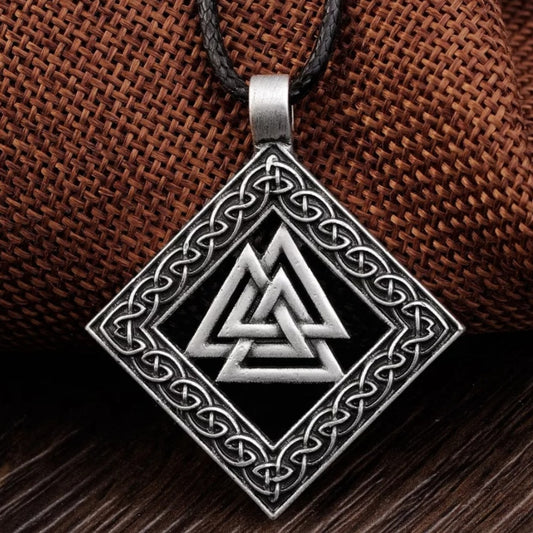 Valknut Odin's Knot Necklace