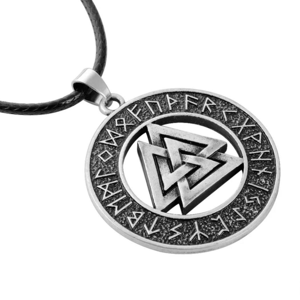 Valknut Odin's Knot Necklace