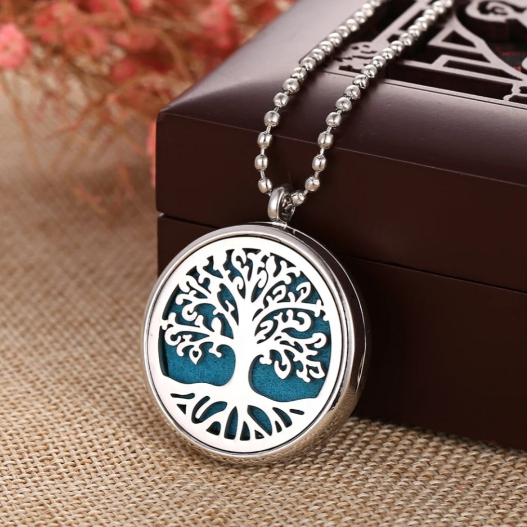 Aromatherapy Perfume Diffuser Locket Necklace