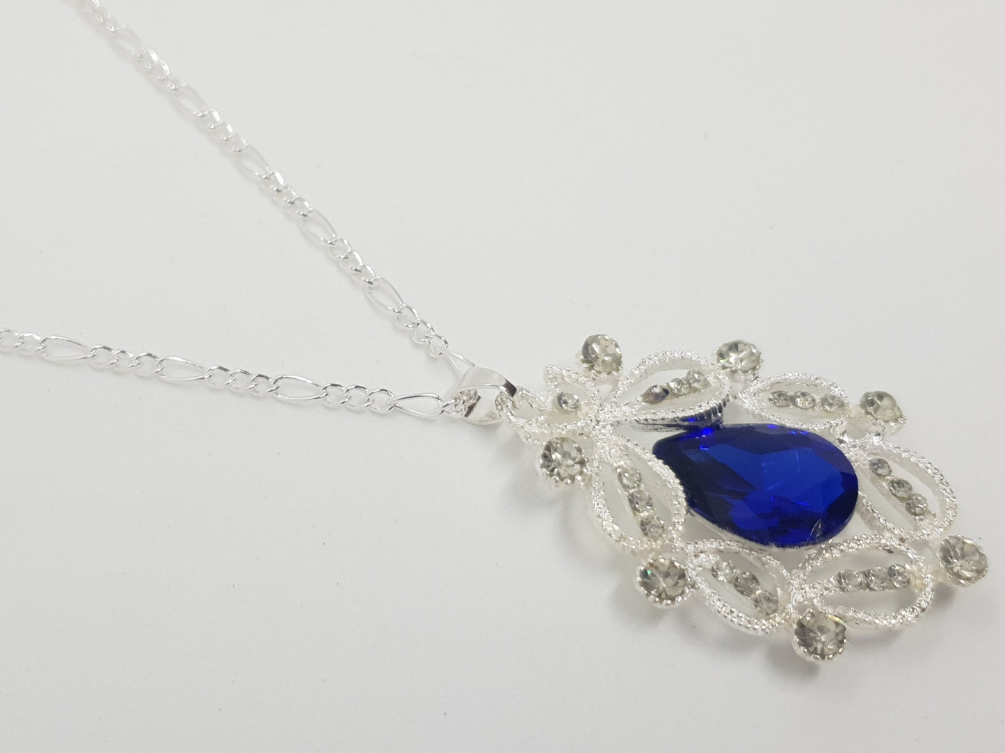 Hollow Carved Crystal Necklace