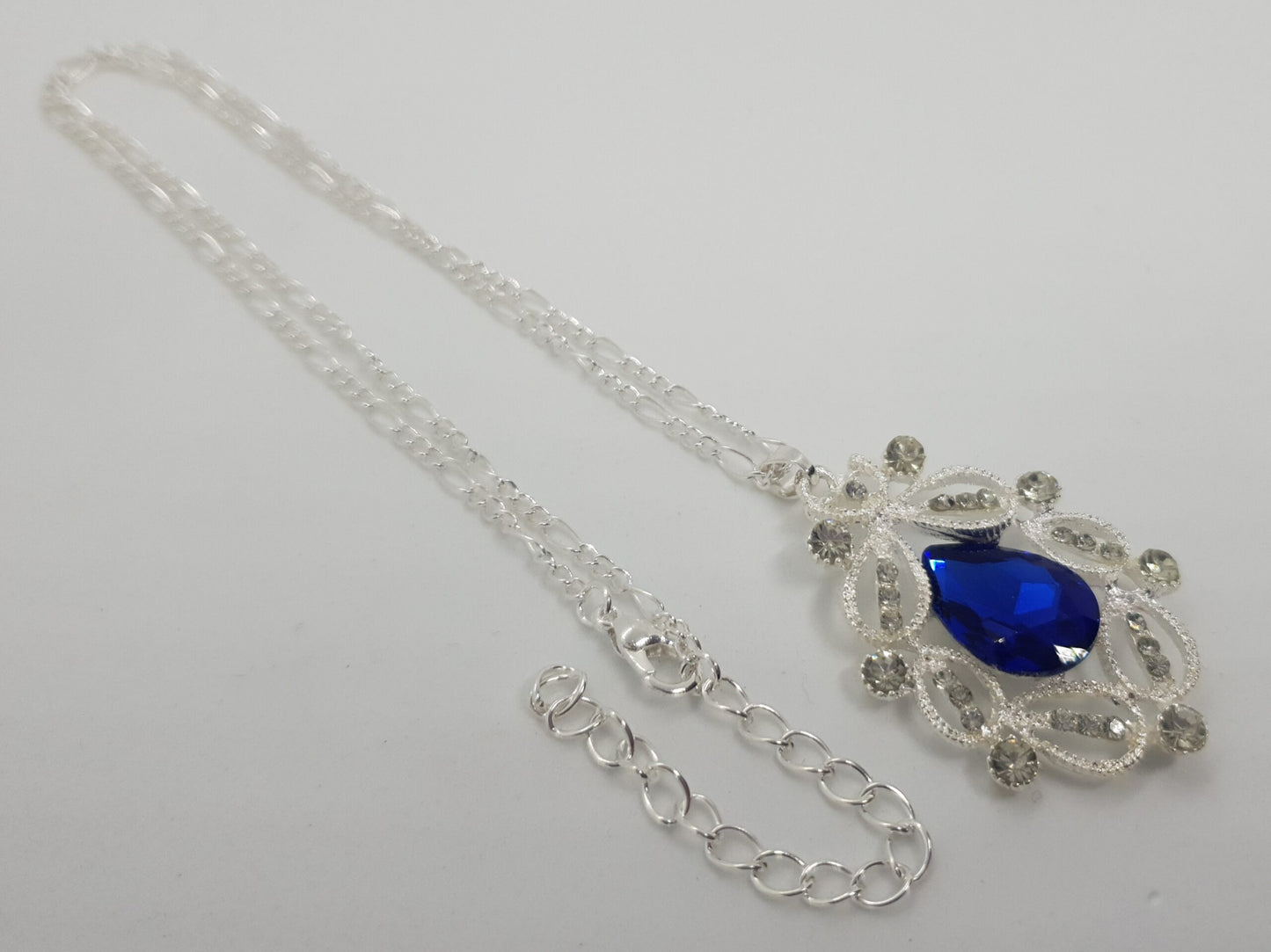 Hollow Carved Crystal Necklace