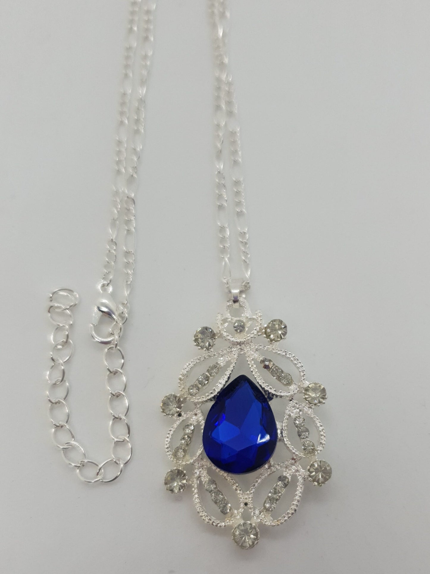 Hollow Carved Crystal Necklace