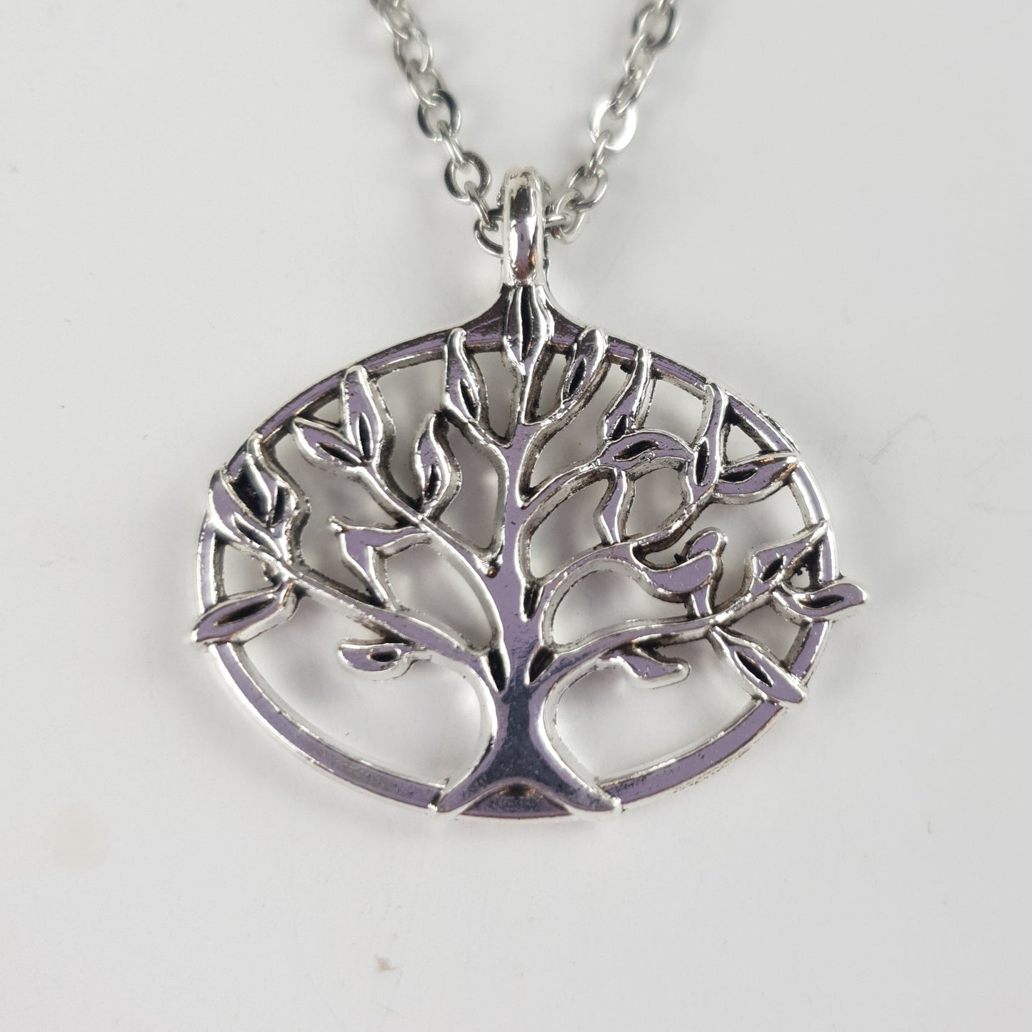 Vintage Tree Of Life Charm Necklace