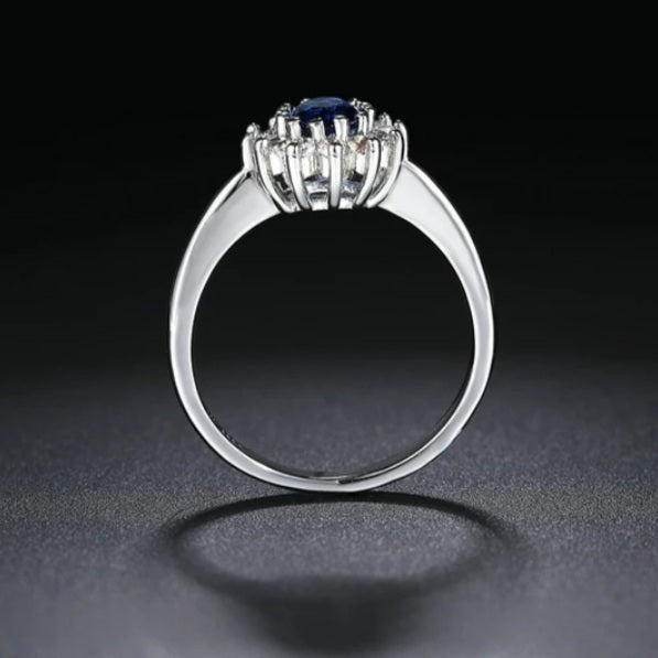 18K Gold Stunning Cubic Zirconia Ring